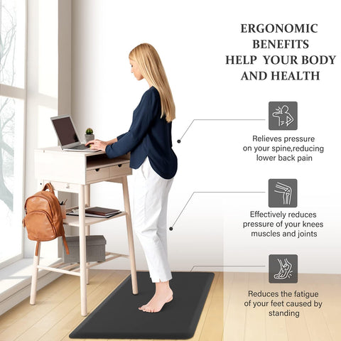 HappyTrends 2-pack kitchen mats displayed together for dual-workstations.