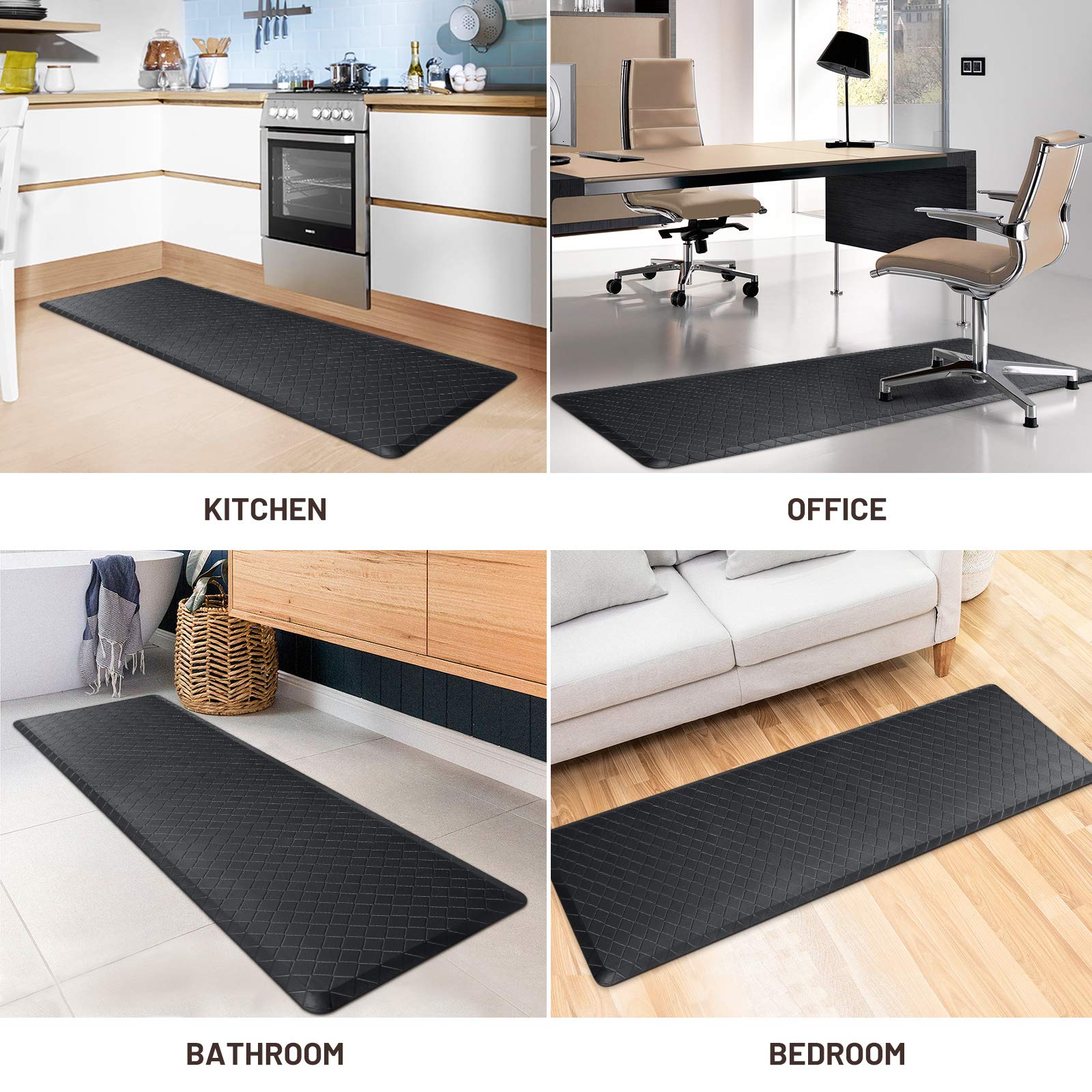 HappyTrends durable PVC top resists spills and stains during daily use.