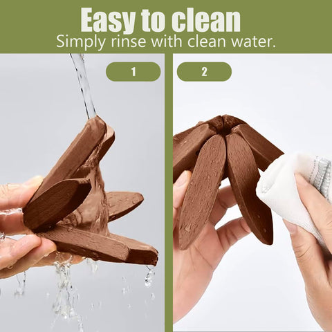 HAPTEGEL E foldable trivet is lightweight and easy to store in a cabinet.