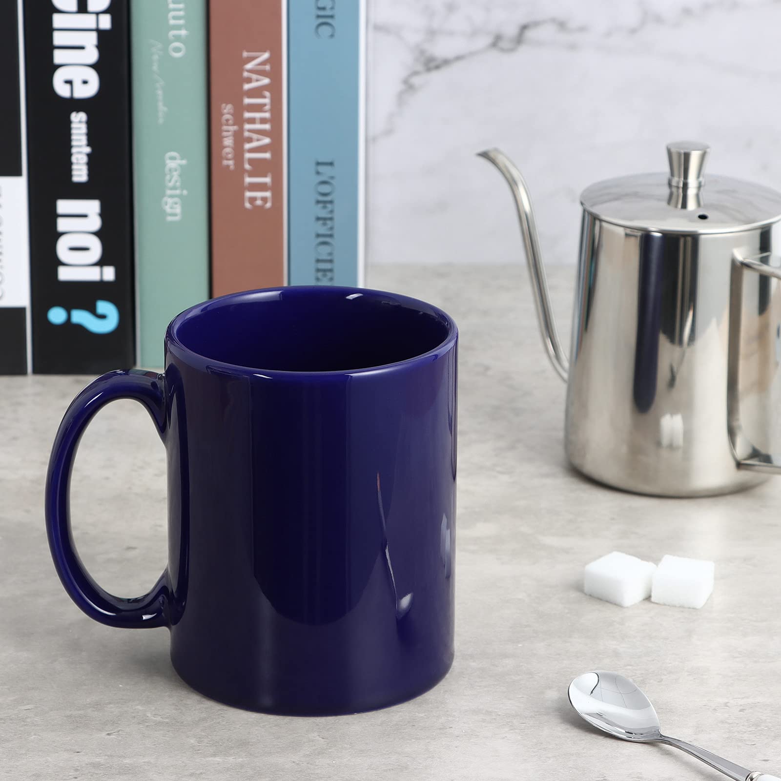 harebe microwave-safe mug; quick reheating for morning coffee rituals.