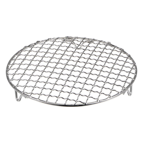 HARFINGTON round cooking rack 8-inch with raised feet for stable air frying