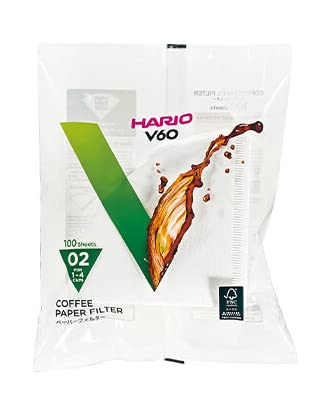 Hario disposable filters pack highlighting convenience for daily coffee.