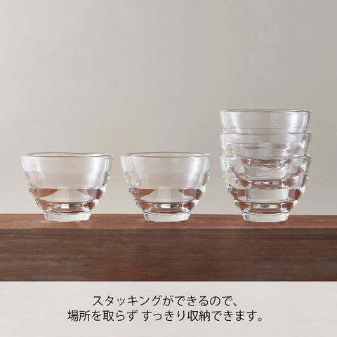 HARIO HU-3012 oven-safe glass cups for warm desserts and dishes.