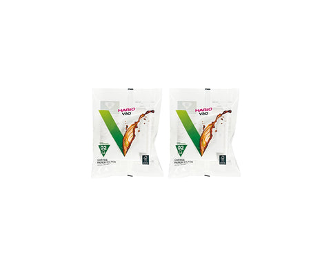 Hario V60 Size 02 white filter pack for clean pour-over coffee
