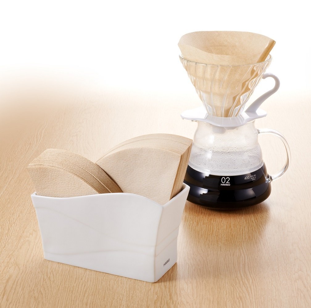 Japanese craftsmanship shines in the stand for consistent pour-over results.