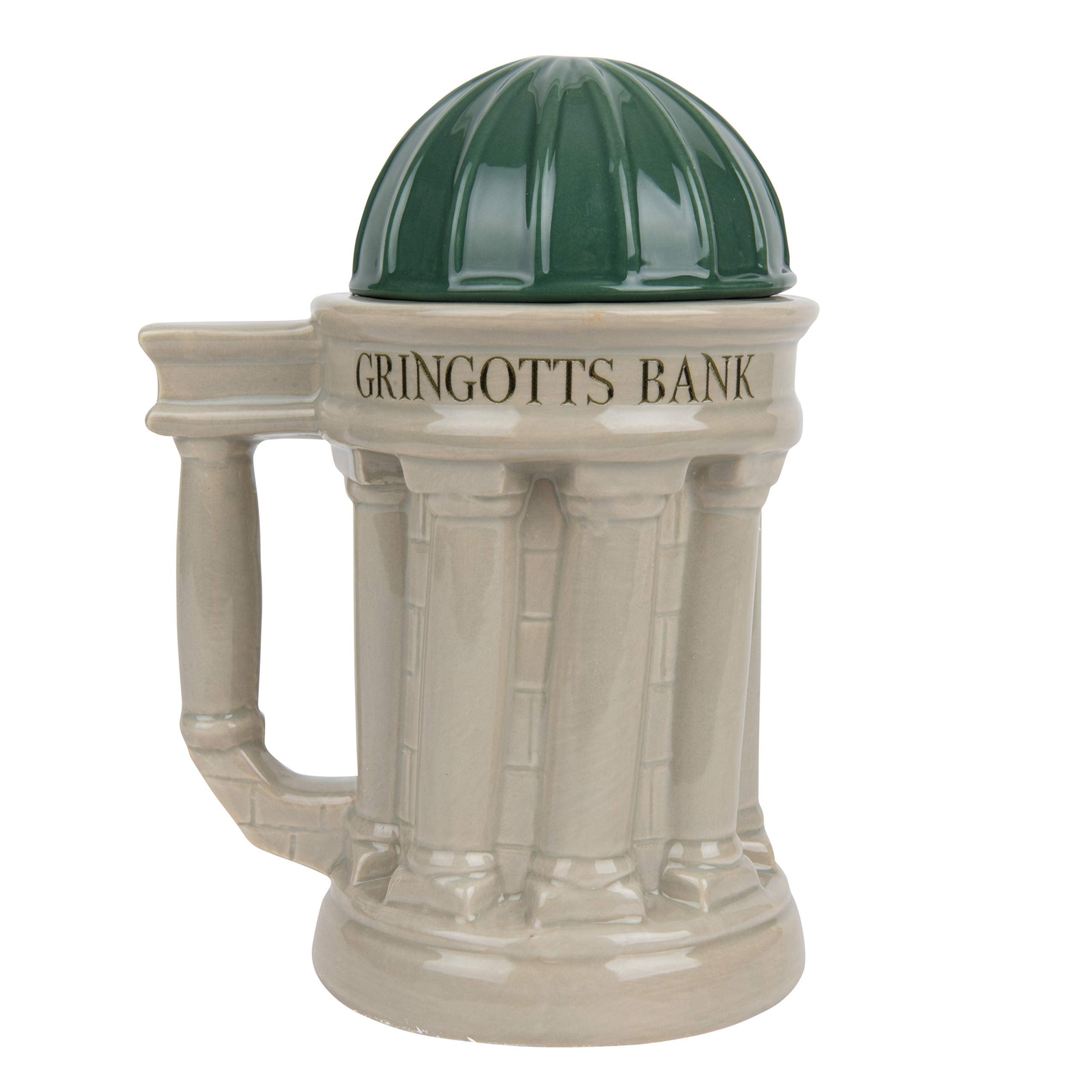 Gringotts mug filled with coffee for a magical morning routine.