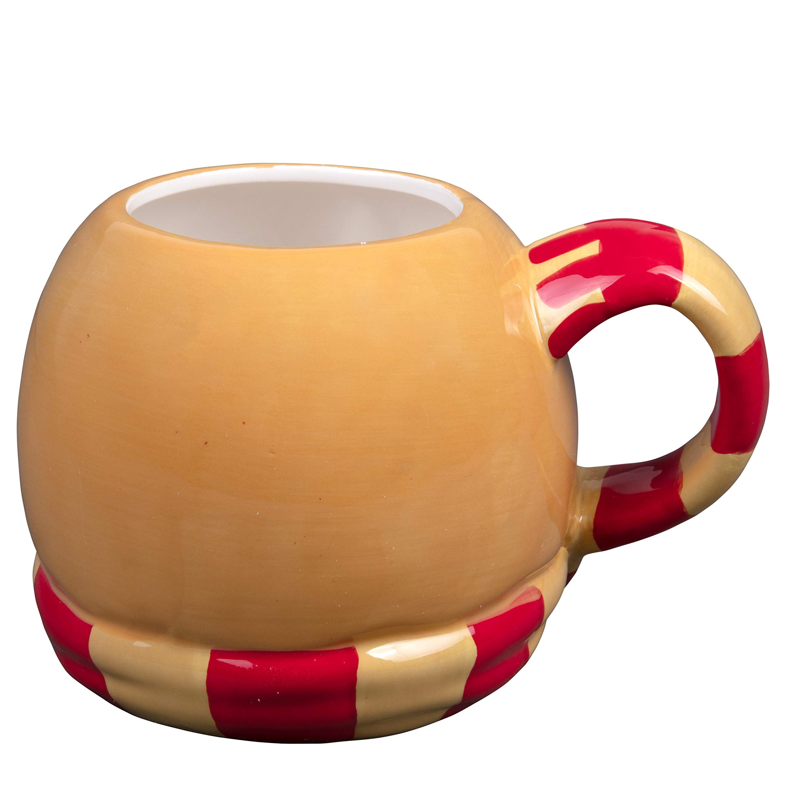 Harry Potter Gryffindor scarf handle mug with whimsical grip