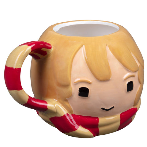 Harry Potter Hermione mug featuring chibi Hermione design for fun hot drinks