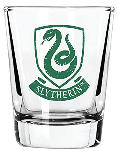 Harry Potter shot glass set displayed in a colorful box for gift appeal