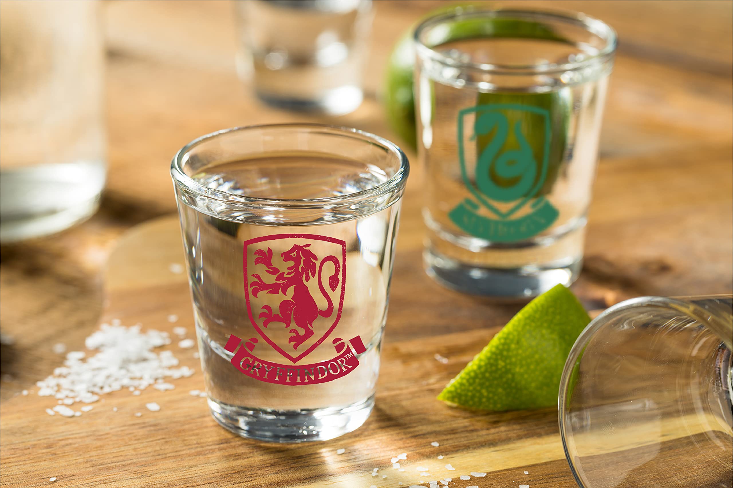Harry Potter shot glasses with Ravenclaw crest for smart, classy gatherings