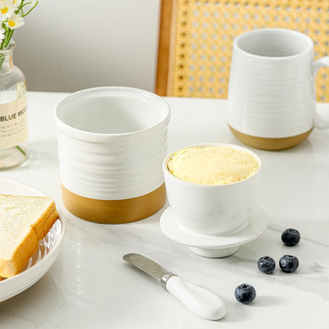 Hasense butter dish gift-ready packaging makes a thoughtful kitchen gift.