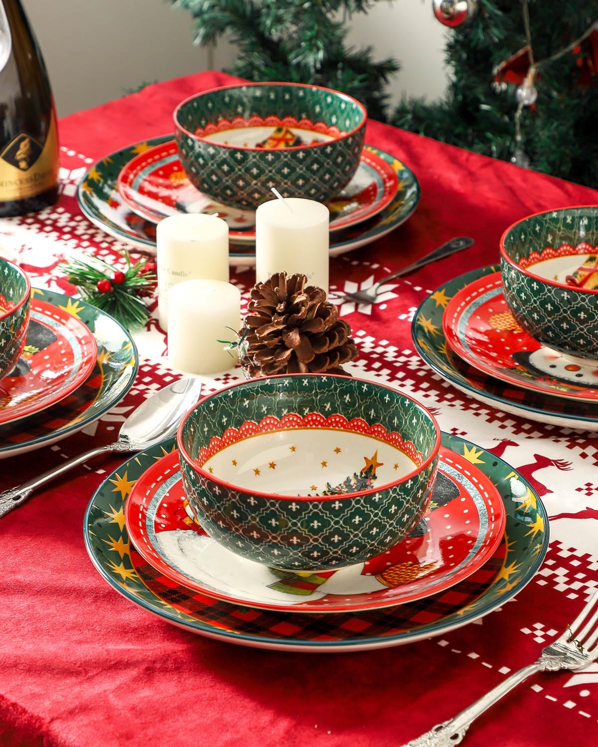 HASENSE chip-resistant ceramic bowls for everyday durability