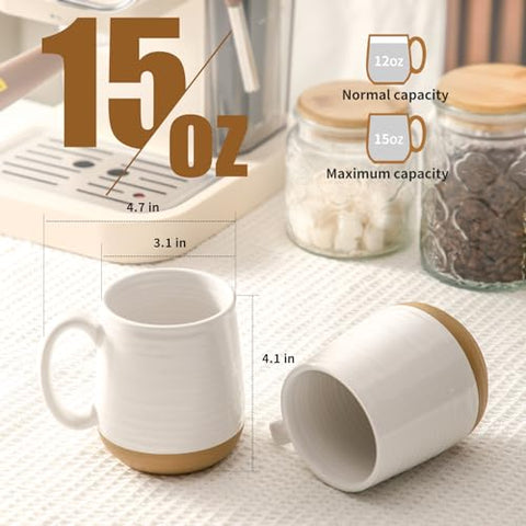 Hasense mugs, microwave-safe for quick reheats and daily use.