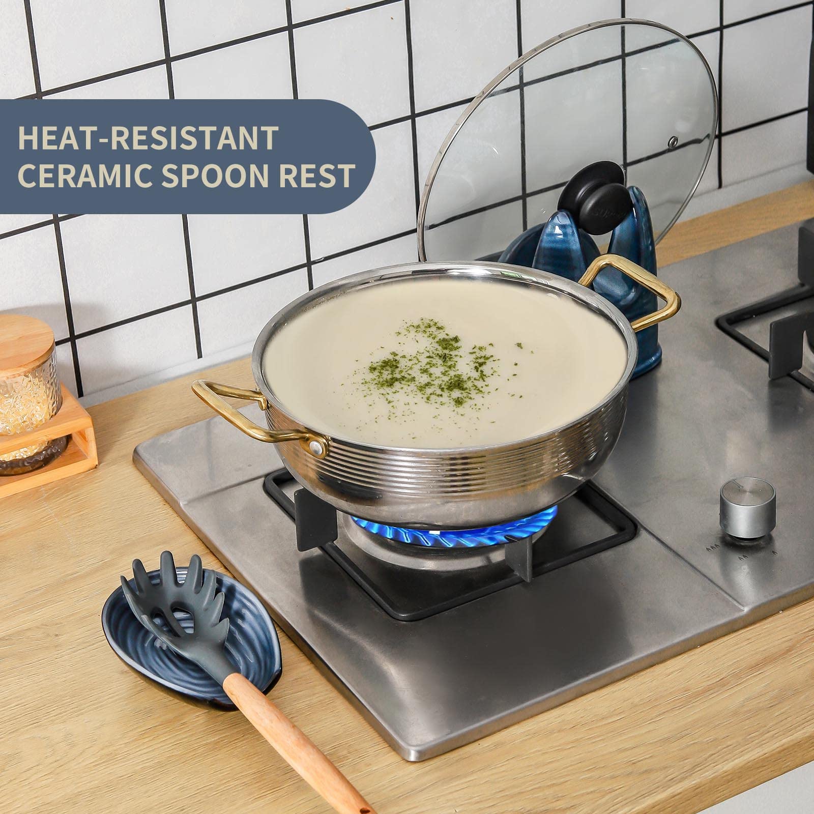HASENSE dishwasher-safe design makes cleanup quick after cooking.