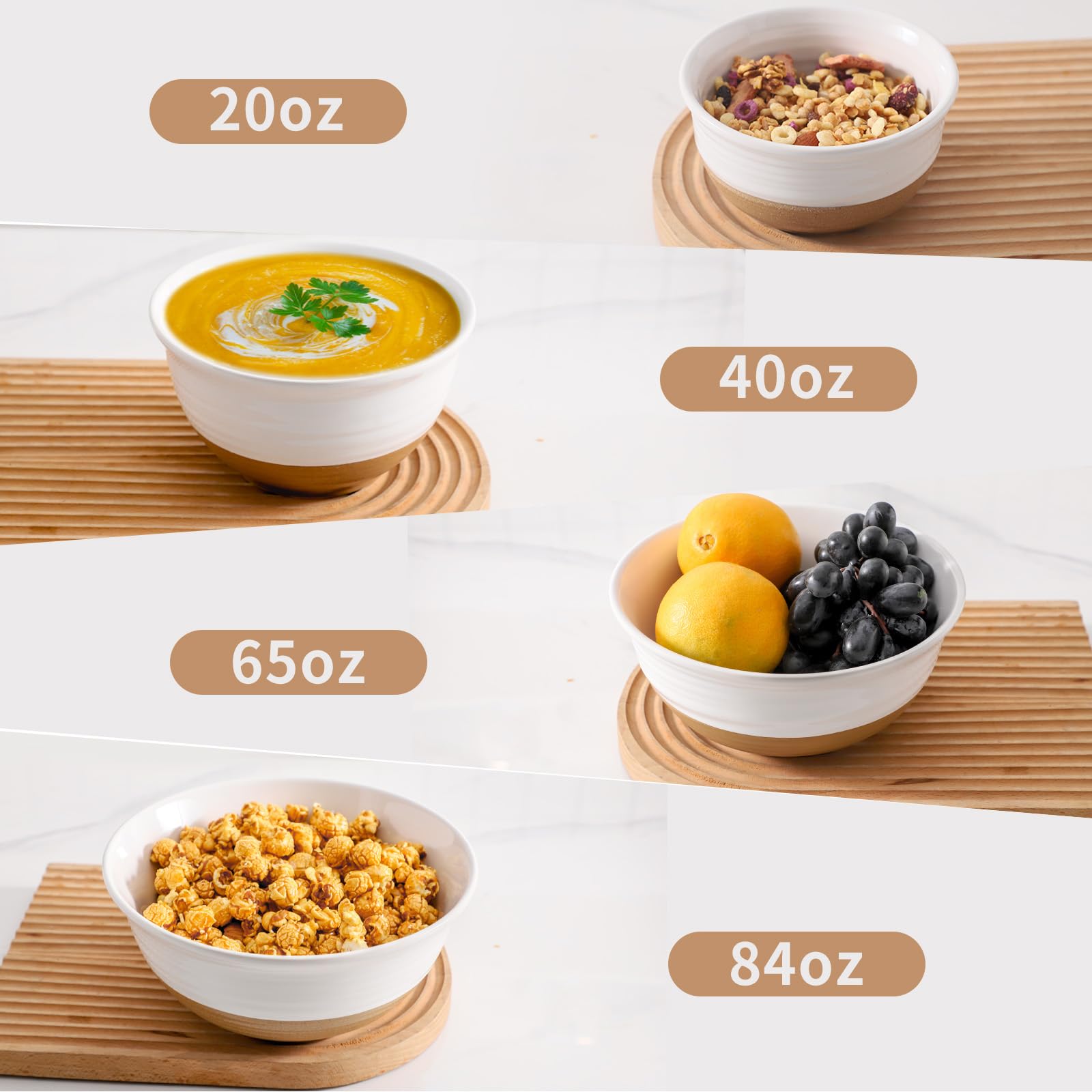 HASENSE bowls showcase dishwasher and microwave safe convenience