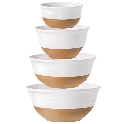 HASENSE mixing bowls set in nesting layout for compact storage