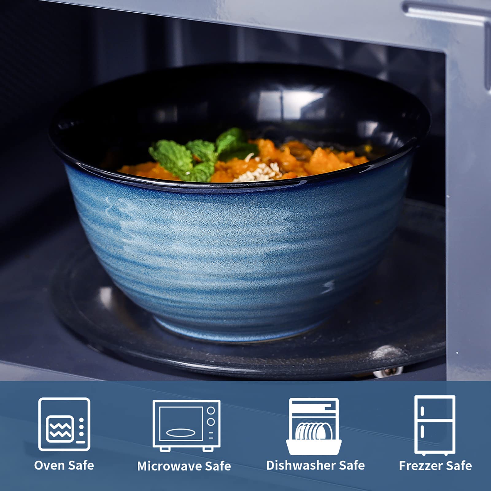 Hasense smooth glaze resists scratches and cleans quickly after meals