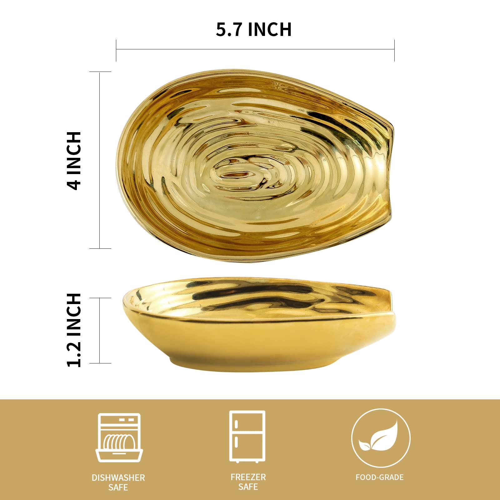 HASENSE spoon rest on countertop provides a stable base during busy meals.