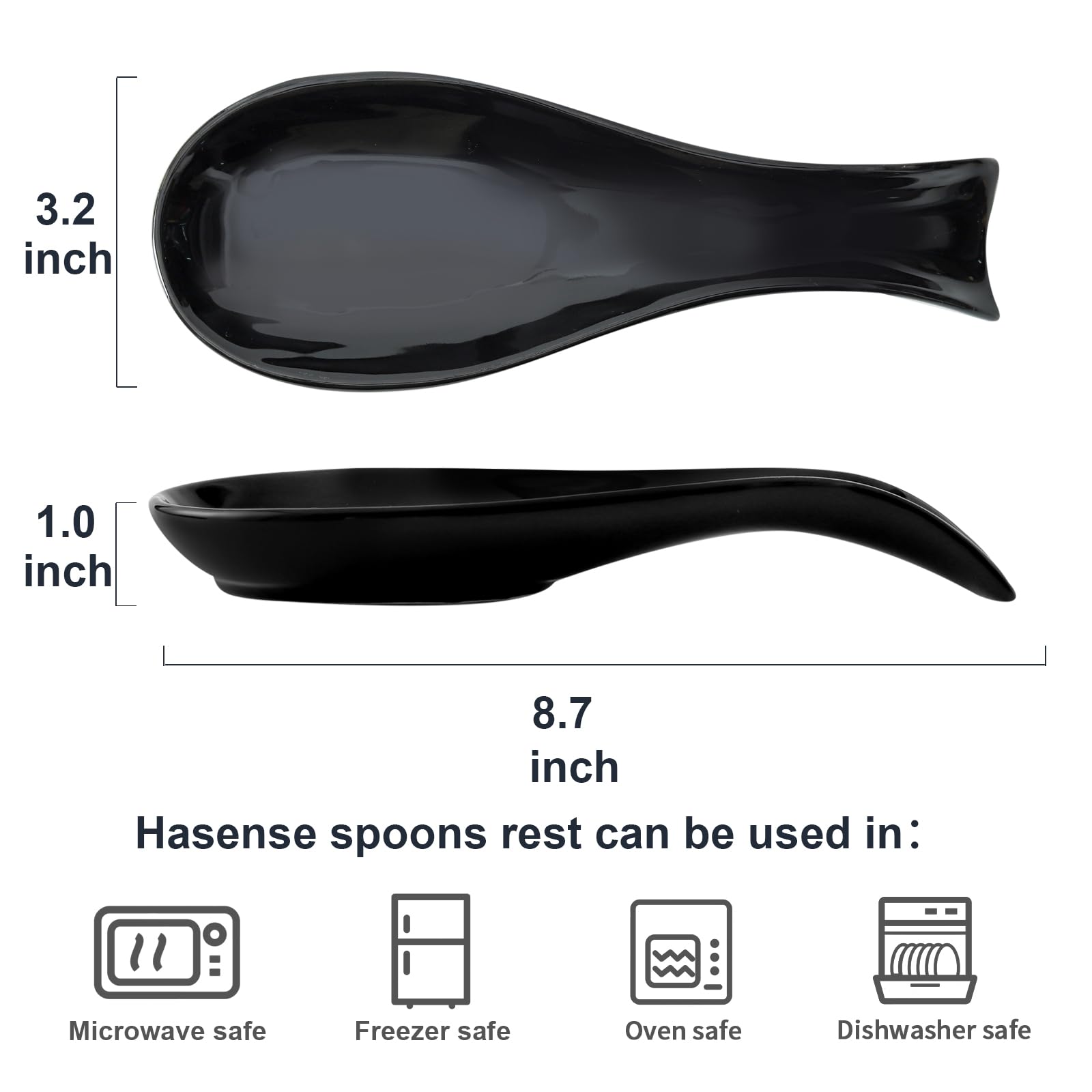 HASENSE spoon rest on dining table adds vintage style while protecting surface