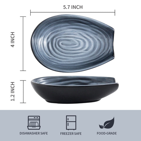HASENSE spoon rest doubles as a small appetizer bowl for snacks.