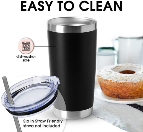 HASLE OUTFITTERS BPA-free lid with wide mouth for simple washing and filling.