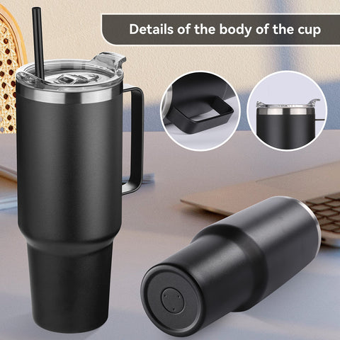 HASLE OUTFITTERS cupholder-friendly tumbler fits most car holders.