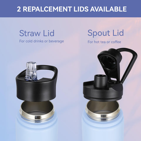 HASLE OUTFITTERS leak-proof spout lid enables easy one-handed sipping.