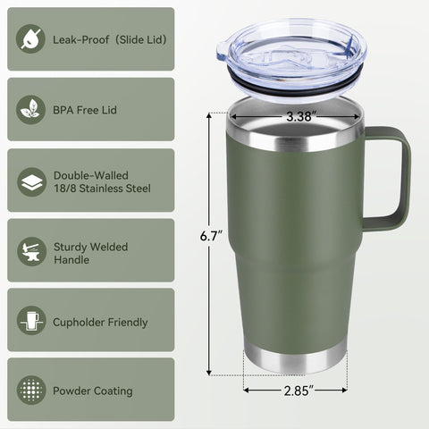 HASLE OUTFITTERS 304 stainless steel inner liner preserves pure taste
