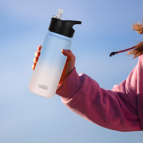 HASLE OUTFITTERS wide mouth allows ice cubes and easy cleaning.