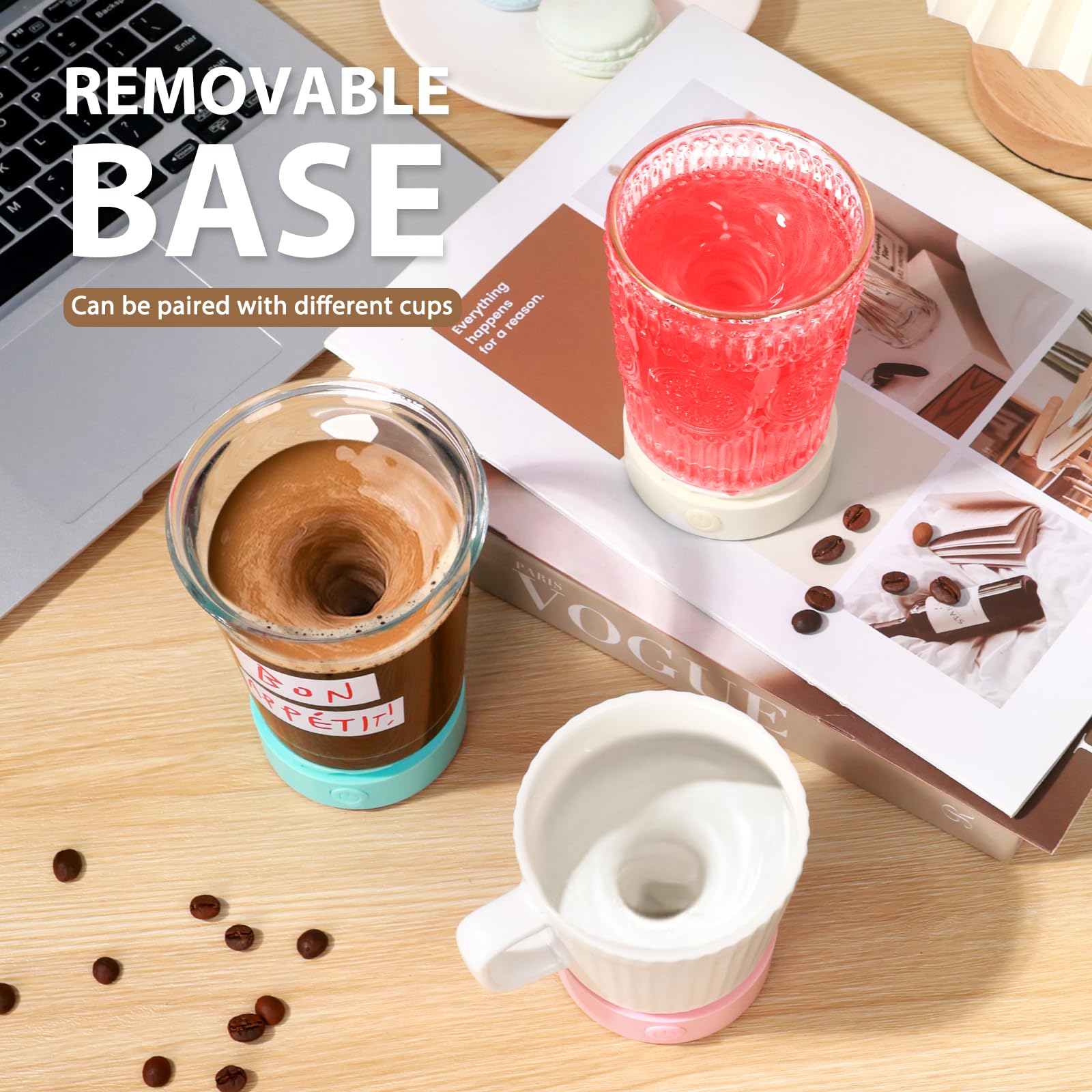Hatisan self-stirring mug is a versatile gift for holidays and everyday use.