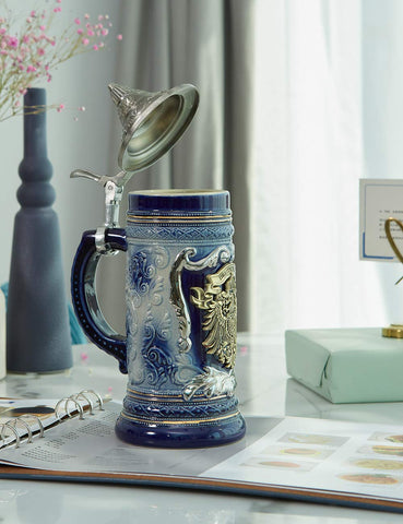 HAUCOZE castle relief detail adds decorative charm to gatherings.