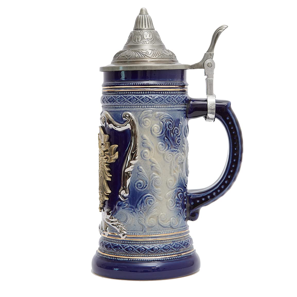 HAUCOZE versatile stein suitable for beer, coffee, or tea rituals.