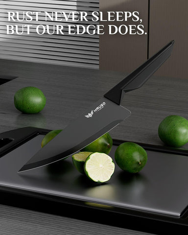 Haugo Panther 8in bread knife for clean, even slices