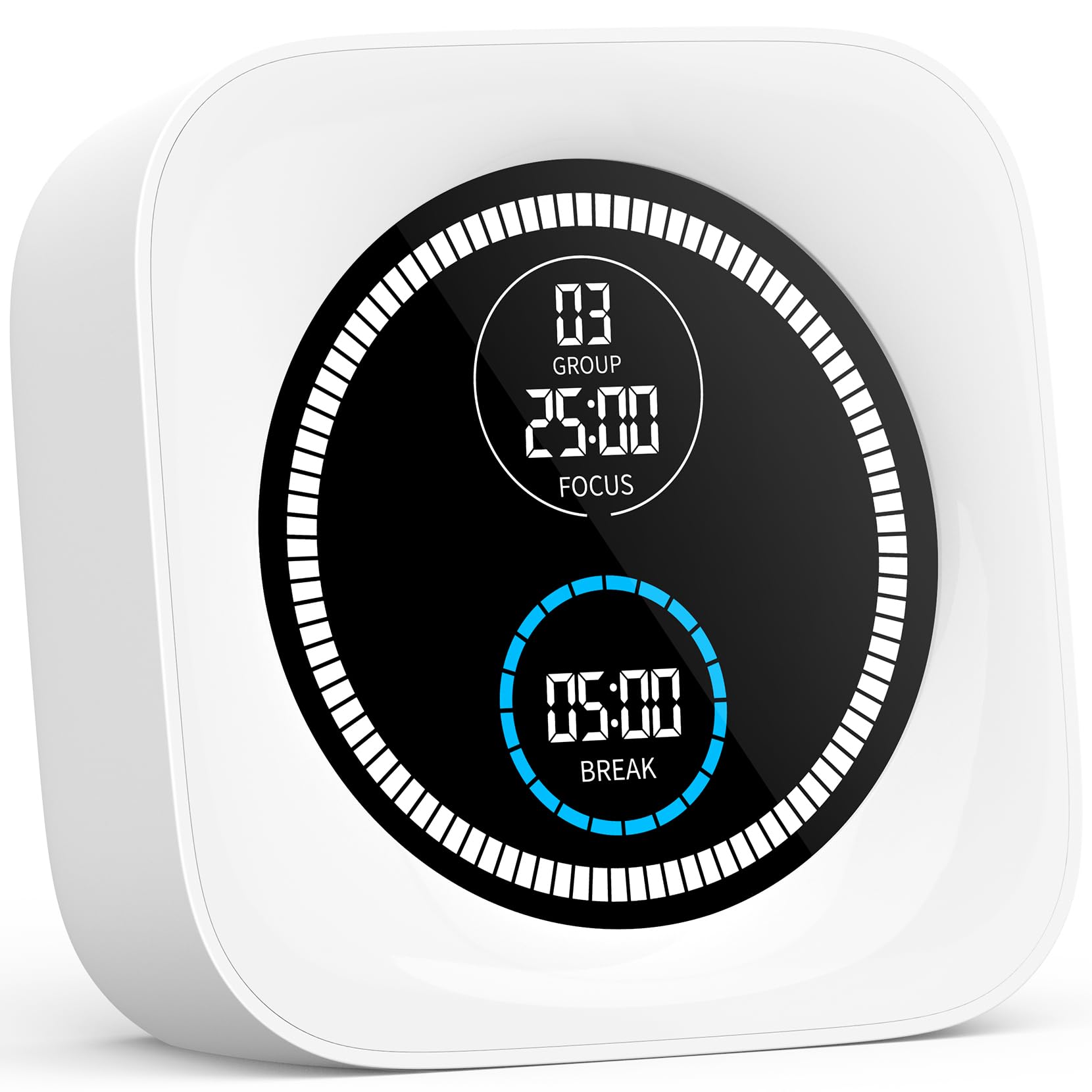 HAUKINIX 99-minute timer front view for focused study sessions.