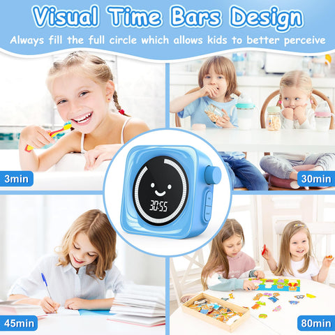 HAUKINIX kid-friendly timer supports routine-building for ADHD or autism-friendly environments