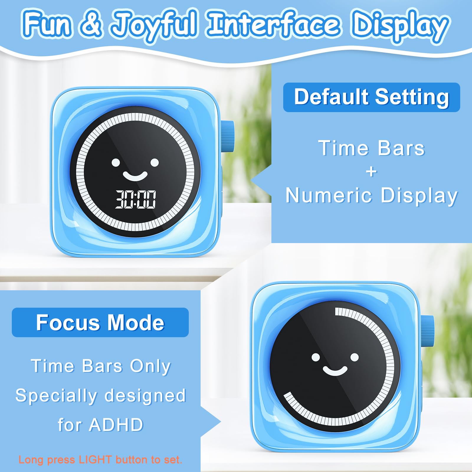 HAUKINIX backlit display ensures readability day and night in any room