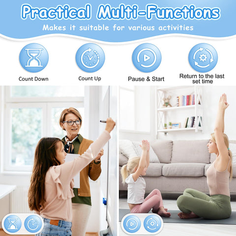 HAUKINIX visual timer used in classroom settings to manage activities