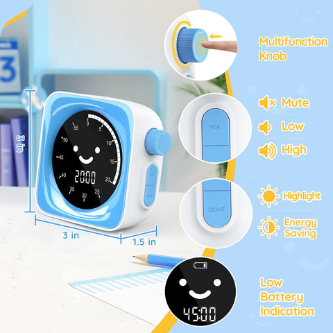 HAUKINIX timer knob makes time setting quick and intuitive