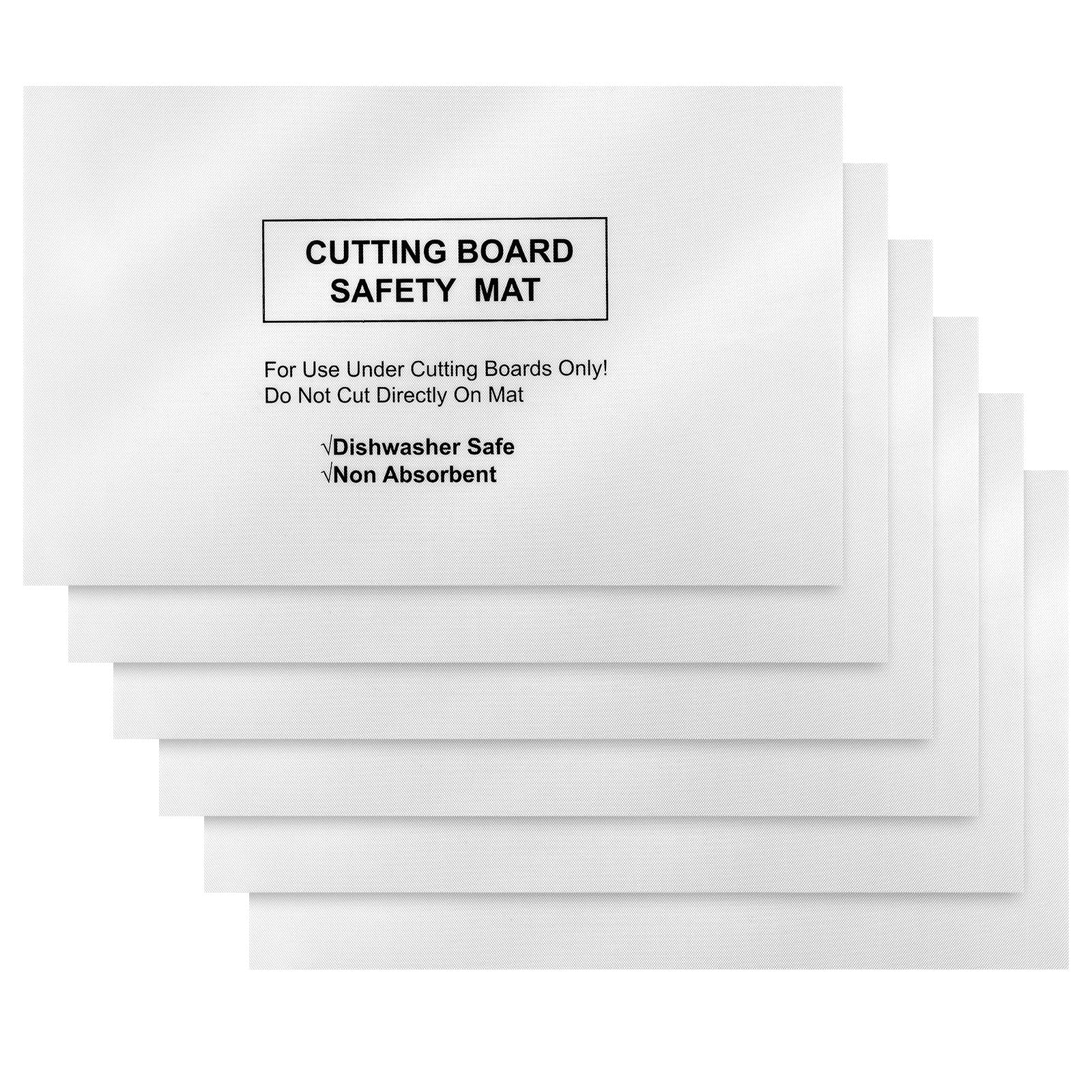 Haull cutting-board mats 16x10 stabilize boards for safer prep.