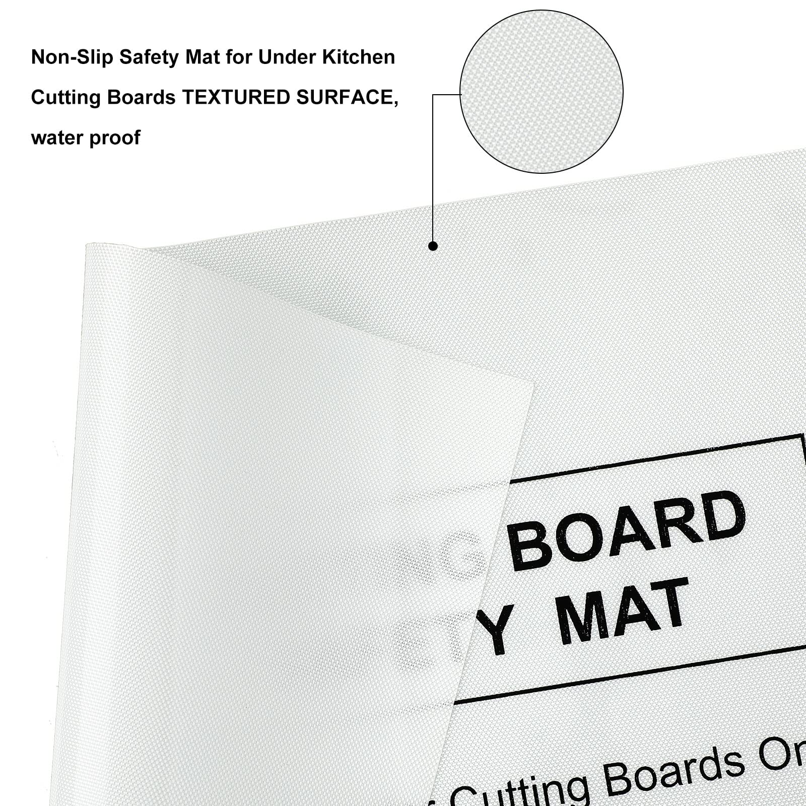 Haull dishwasher-safe mats are easy to clean after prep.