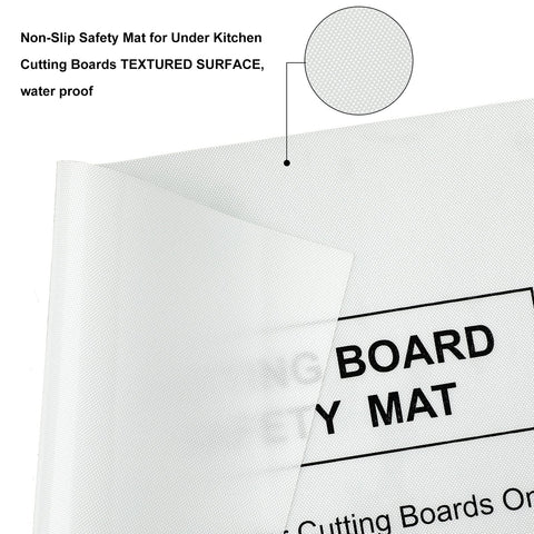 Haull dishwasher-safe mats are easy to clean after prep.