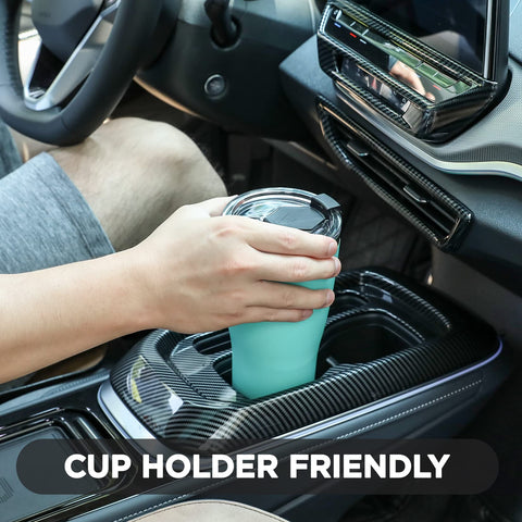 HAUSHOF 30 oz tumbler preserves cold drinks on outdoor adventures