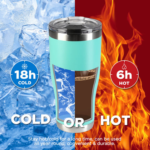 HAUSHOF 30 oz tumbler color options with textured non-slip finish