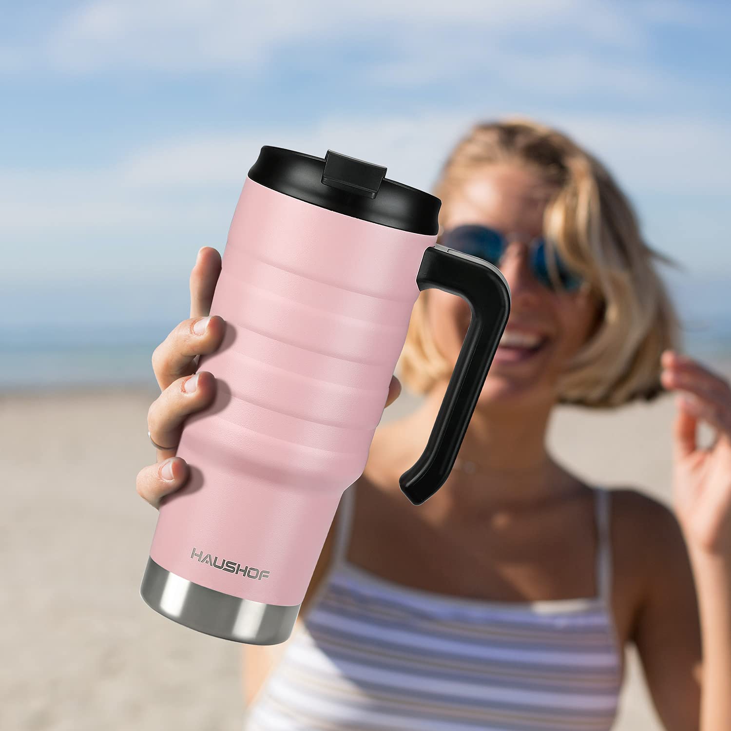 HAUSHOF BPA-free construction supports safe daily hydration.