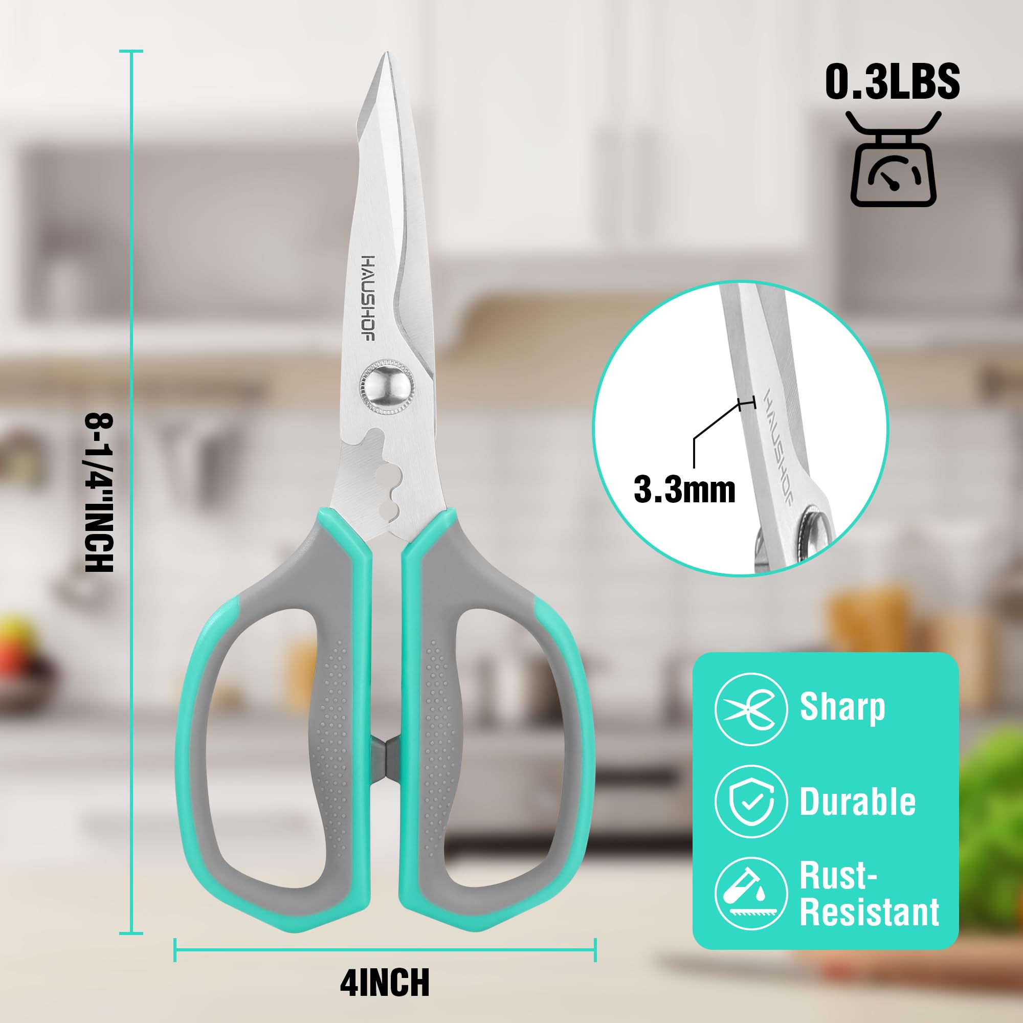 HAUSHOF capable of handling fine bones with curved blades