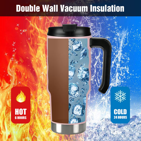 HAUSHOF leak-proof twist lid prevents spills during travel and car use.