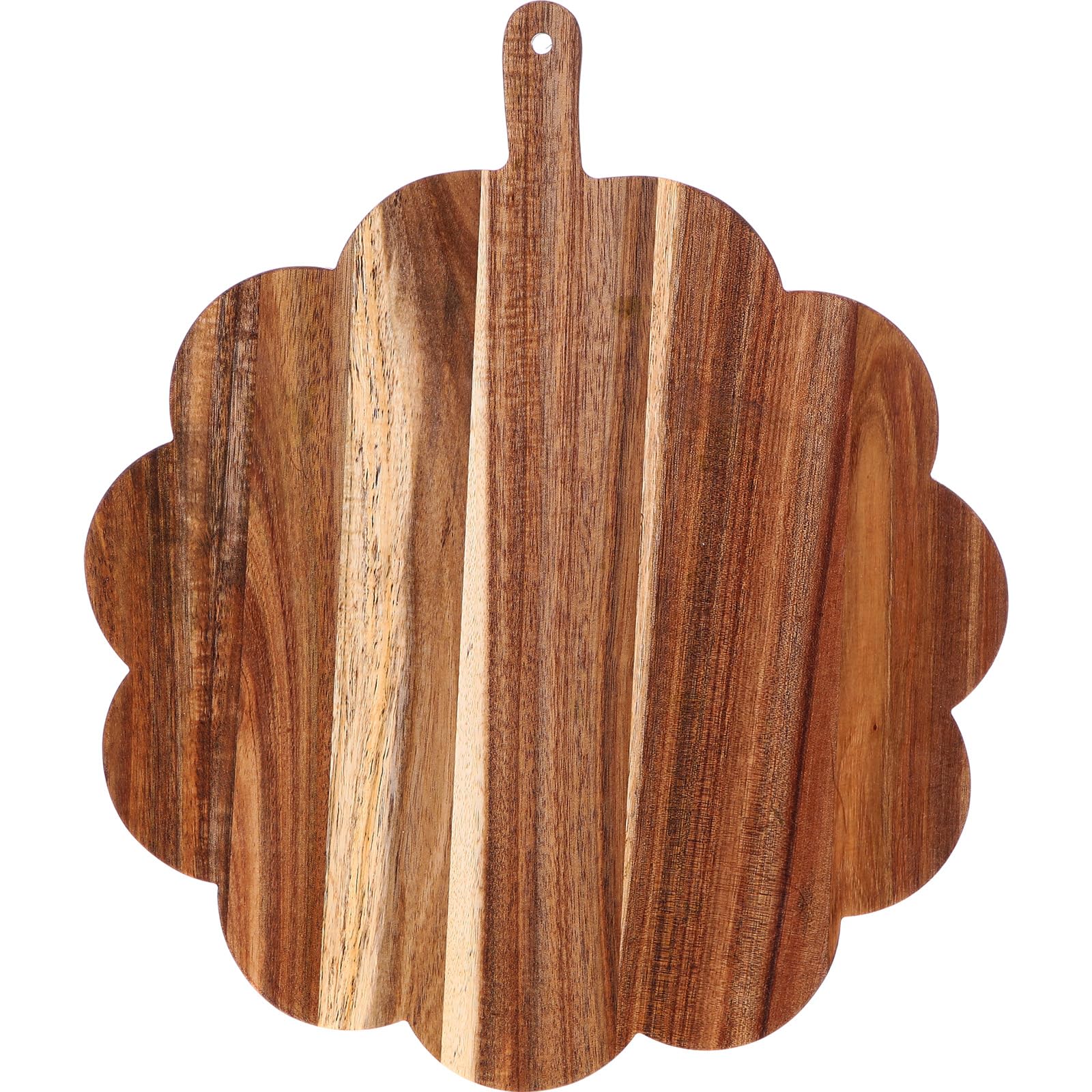 Havawish scalloped edge acacia board for elegant serving and presentation