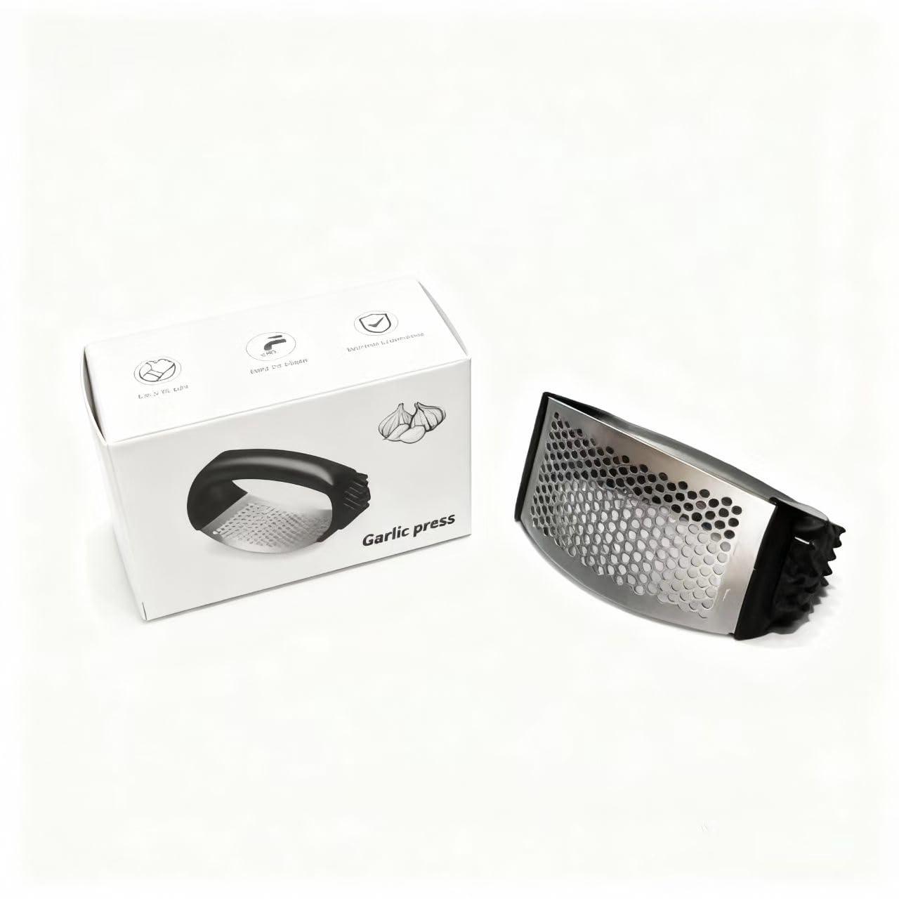 HavenNest garlic press backed by lifetime warranty for peace of mind.