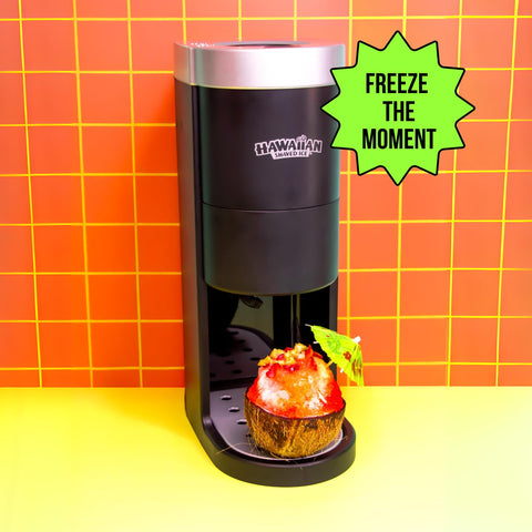 Hawaiian Shaved Ice HomePro cone setup ready for guests