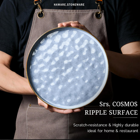 HaWare stoneware is microwave and dishwasher safe for daily convenience.